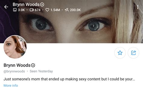 brynn woods onlyfans|Ms. Woods Link tree